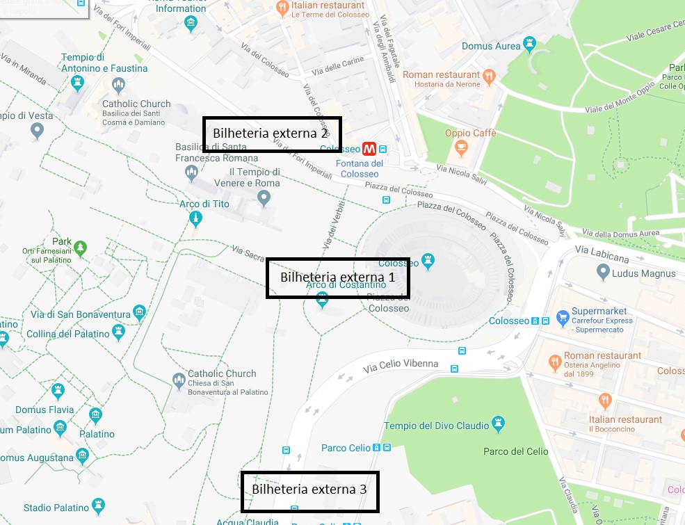 coliseu com o roma pass
