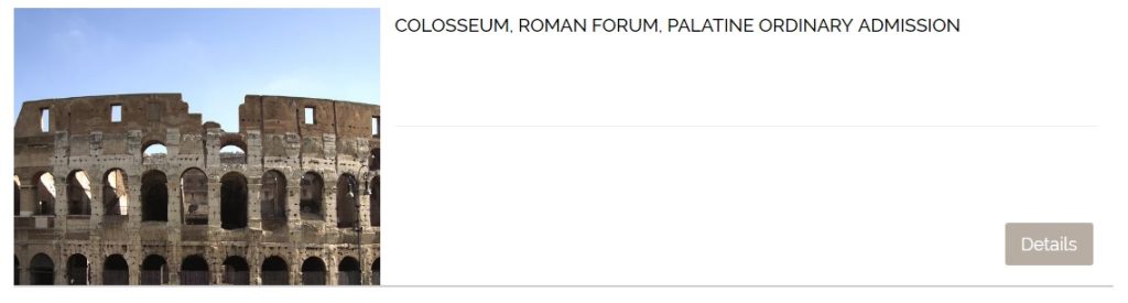 coliseu com o roma pass
